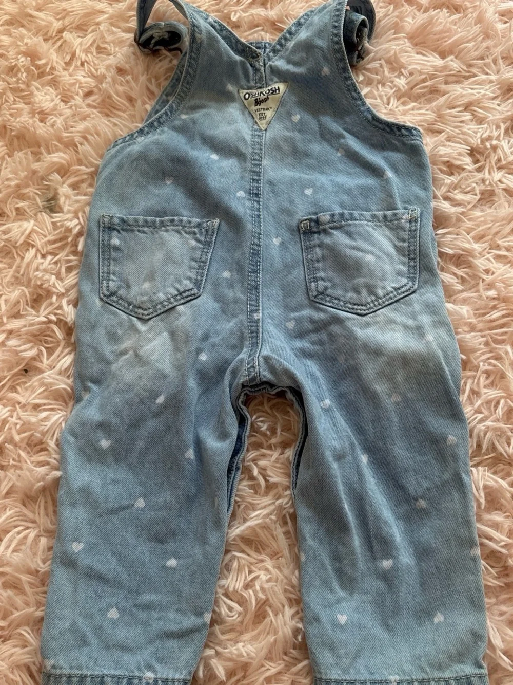 Oshkosh bgosh overalls girls 9 months